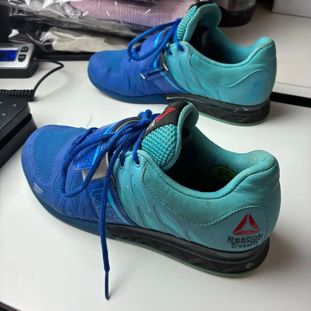 Reebok CrossFit Lifter 2.0 Women's Weightlifting Shoes Blue M45051 Size 7 Gym